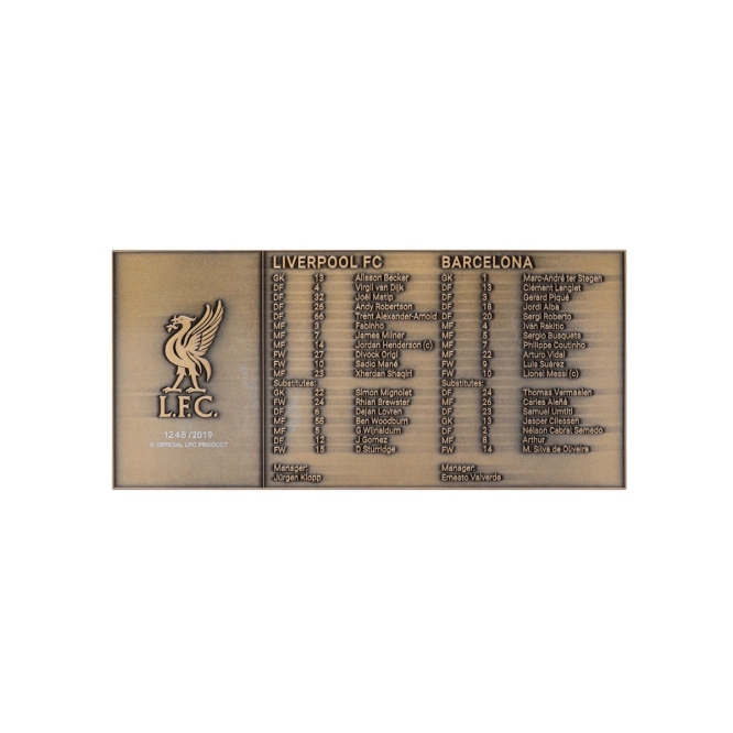 LFC 4 - 0 Barcelona Ticket