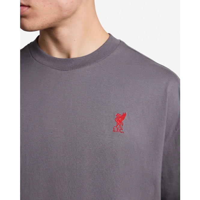 RFLG BACK LOGO MOCK NECK TEE サイズXL　グレー LFC Mens Oversized Distressed Back Tee Grey