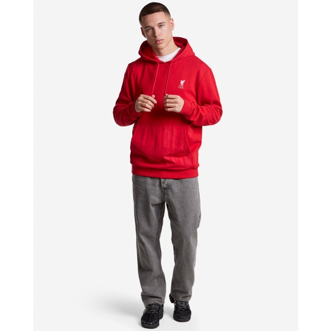 adidas Liverpool Track Hoodie 1/4-Zip 2025-2026 Kids Red Grey Silver