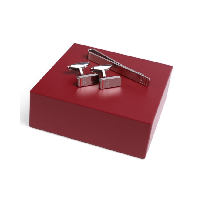 LFC Cufflinks & Tie Pin Set