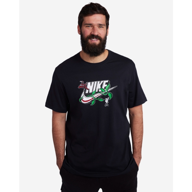 LFC Nike Mens 23 24 Futura Tee Black