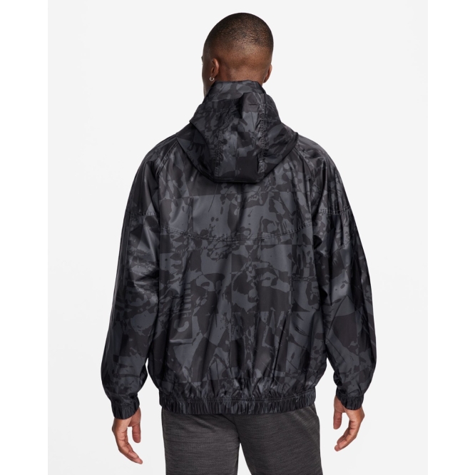 LFC Nike Mens 24/25 Third Anorak Jacket Dark Grey & Black