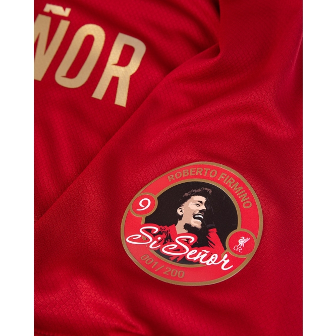 LFC Commemorative Signed Boxed Si Señor Firmino Shirt