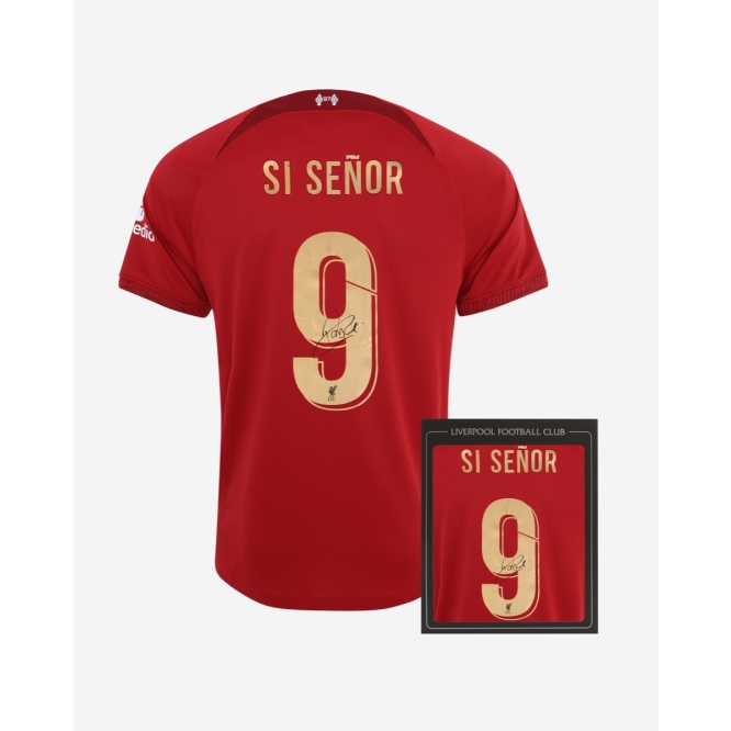 LFC Commemorative Signed Boxed Si Señor Firmino Shirt