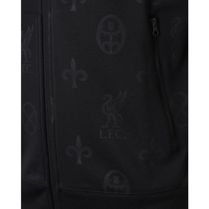 LFC Nike Mens Black Tribute Track Jacket