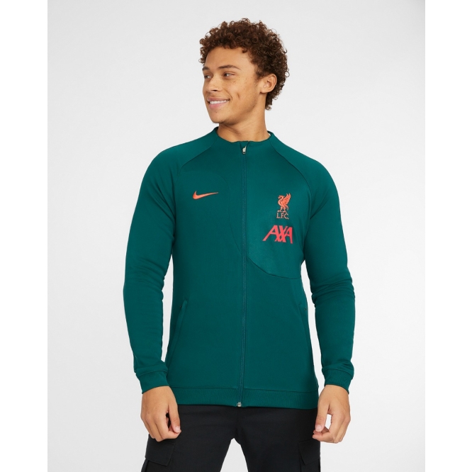 Lfc Nike Mens Teal Academy Anthem Jacket 22 23