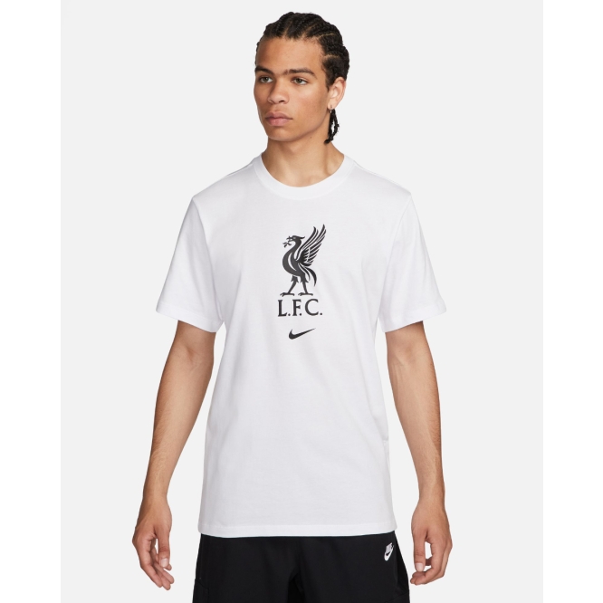 LFC Nike Mens 23/24 Crest Tee White