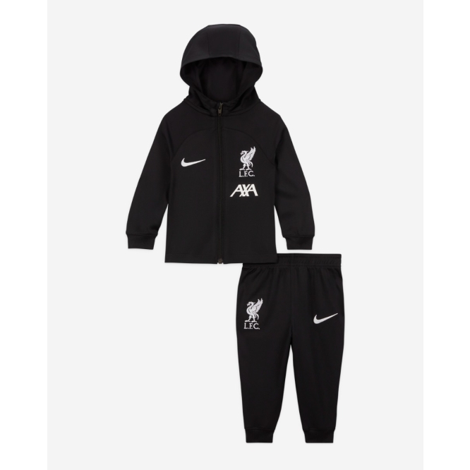 Baby black nike tracksuit hotsell