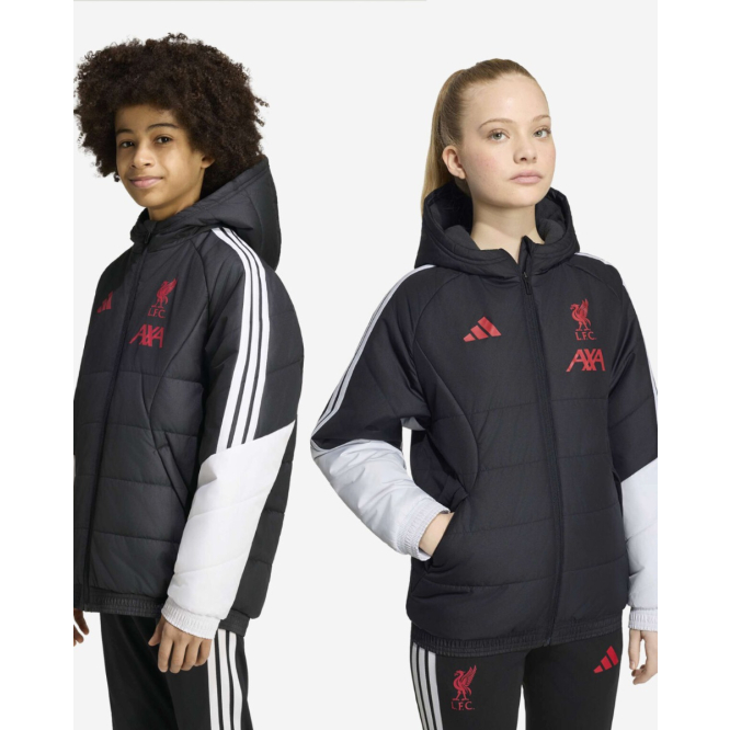 LFC adidas Youth 26/27 Tiro Winter Jacket Dash Grey