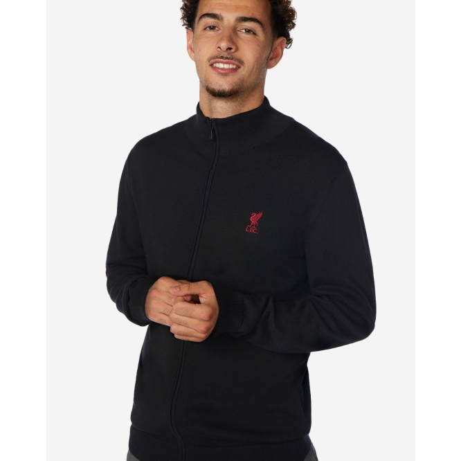 LFC Full Zip Knit Black Jacket