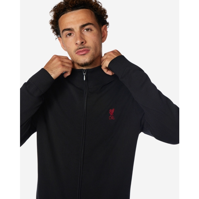 LFC Full Zip Knit Black Jacket
