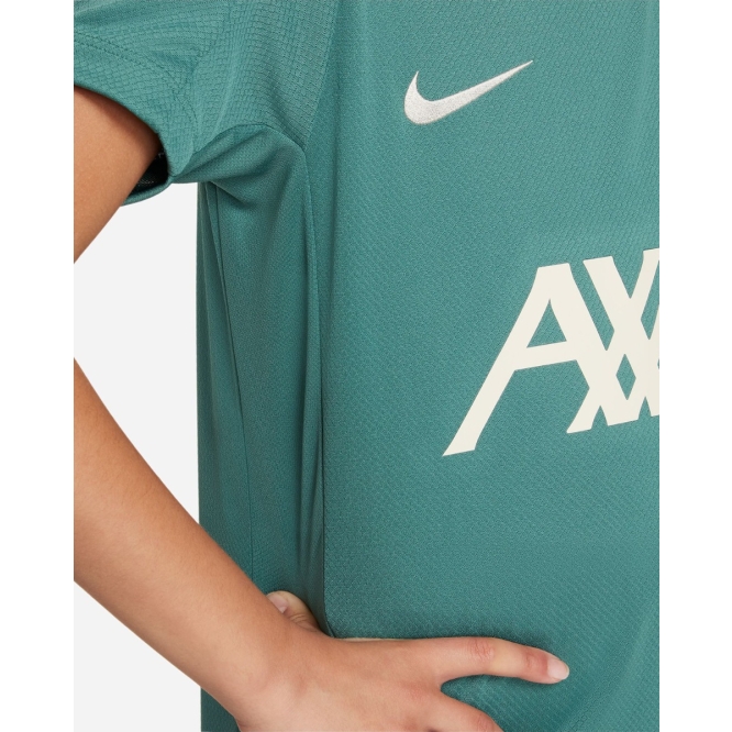 Green nike training top best sale