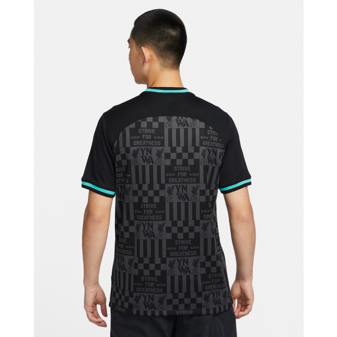 LFC X LeBron Nike Mens Football Stadium Jersey Black