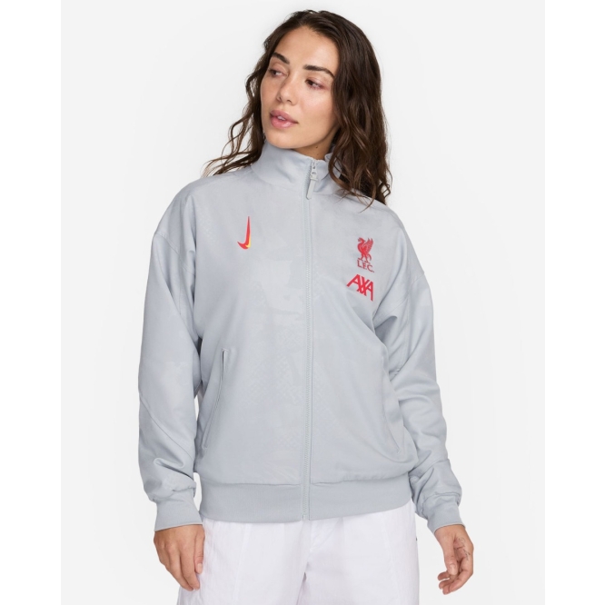 LFC Nike Womens 24 25 Anthem Jacket Grey