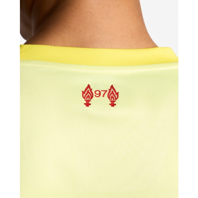 LFC Adidas メンズ 25/26 ロングスリーブゴールキーパージャージーイエロー