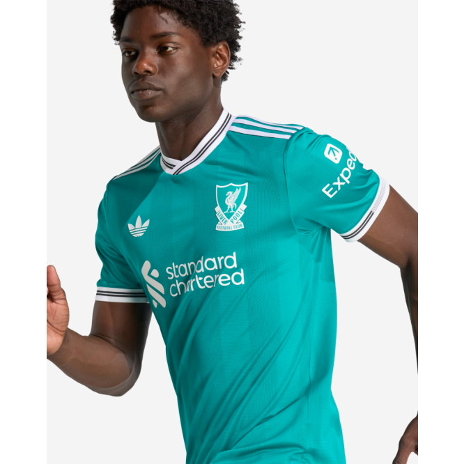 LFC adidas Mens 25/26 Authentic Third Short Sleeve Jersey