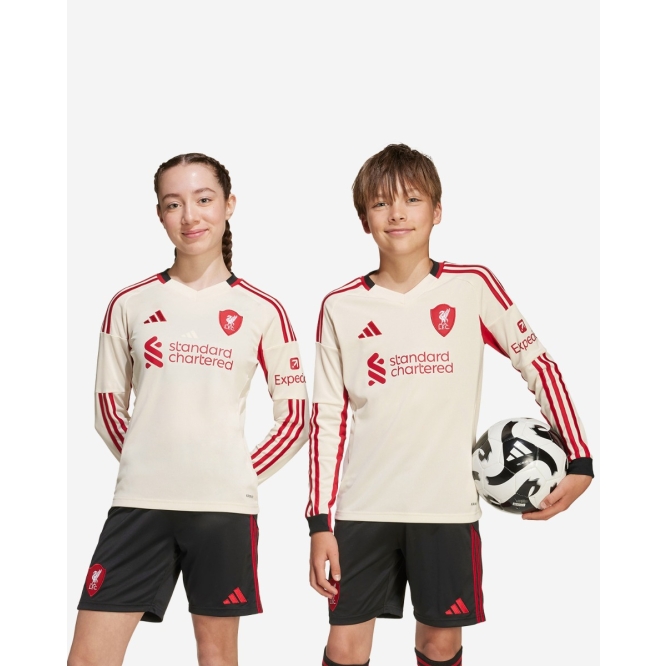 LFC adidas Youth Away Long Sleeve Jersey