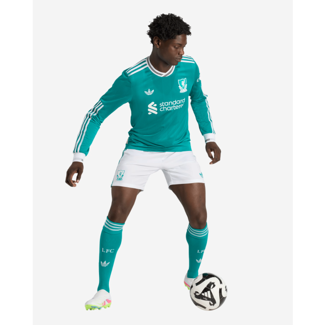 【出品】2025-26 リバプール ホームロングスリーブジャージ M 出品】2025-26 リバプール ホームロングスリーブジャージ M 出品】2025