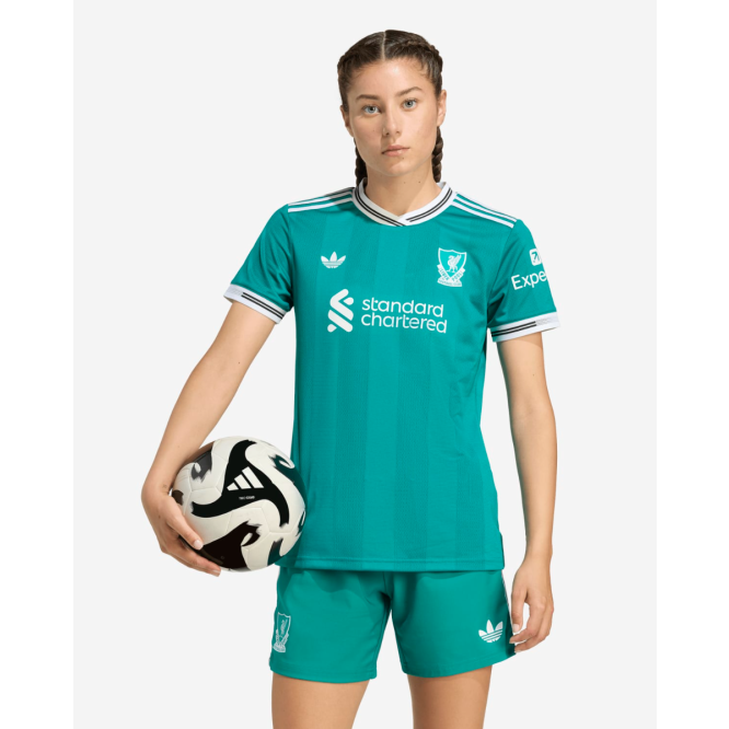 LFC adidas Womens 25/26 Authentic Third Short Sleeve Jersey
