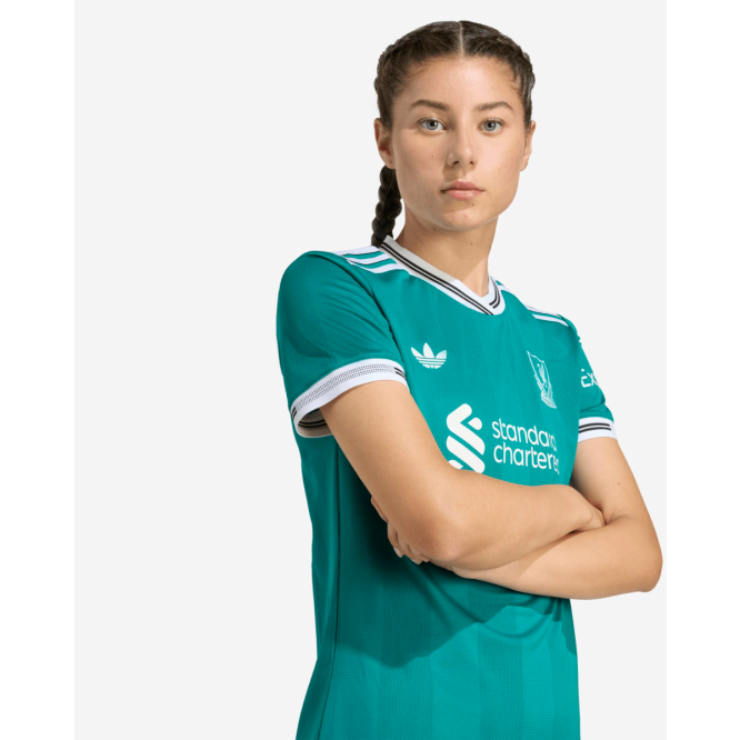 LFC adidas Womens 25/26 Authentic Third Short Sleeve Jersey
