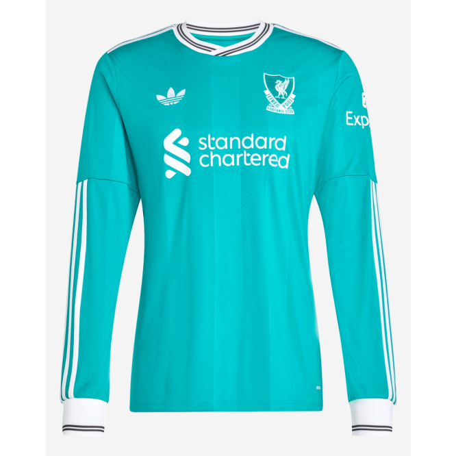 LFC adidas Mens 25/26 Third Long Sleeve Jersey