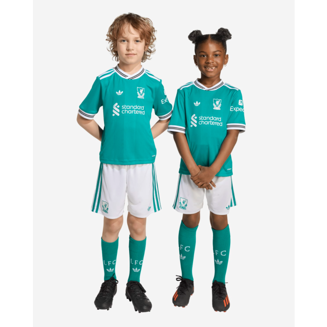 LFC adidas Kids 25/26 Third Mini Kit