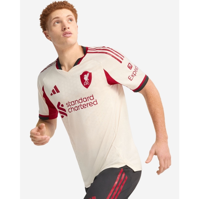 LFC Adidas メンズ 25/26 オーセンティックアウェイジャージ