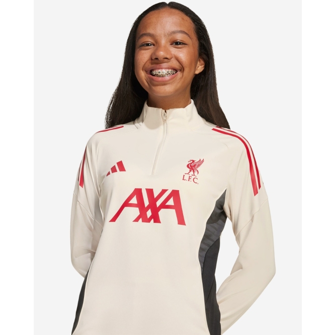LFC adidas Youth 25/26 Domestic Training Top White
