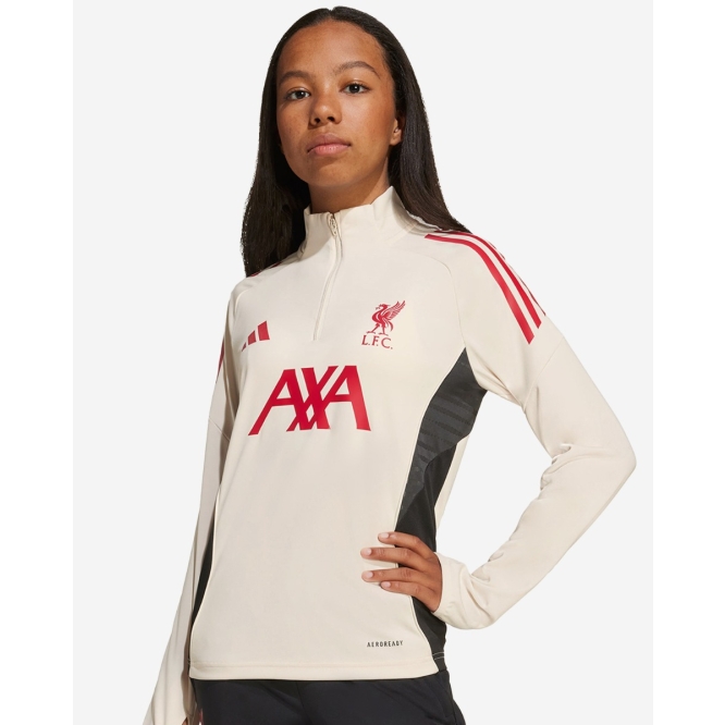 LFC adidas Youth 25/26 Domestic Training Top White