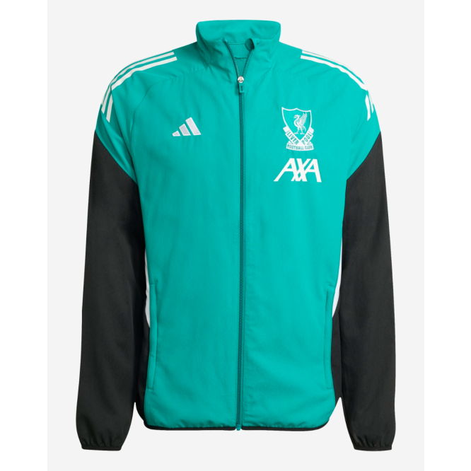 LFC adidas Mens 25/26 European Pre Match Jacket