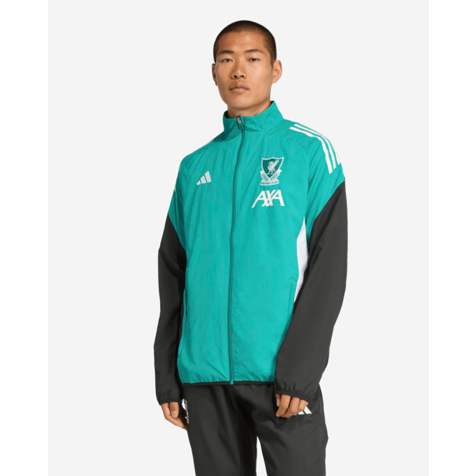LFC adidas Mens 25/26 European Pre Match Jacket
