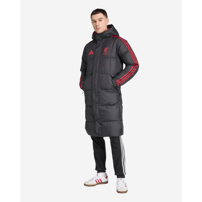 LFC adidas Mens 25/26 Long Down Jacket