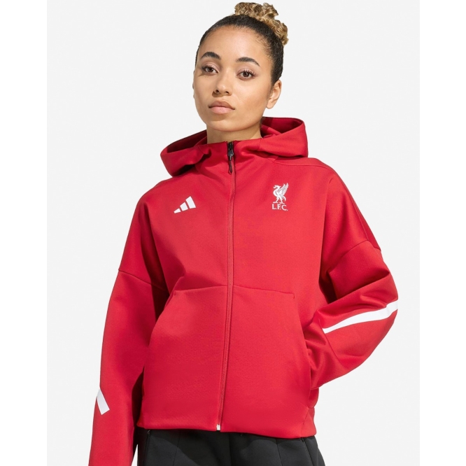 LFC adidas Womens 25/26 Home Anthem Jacket