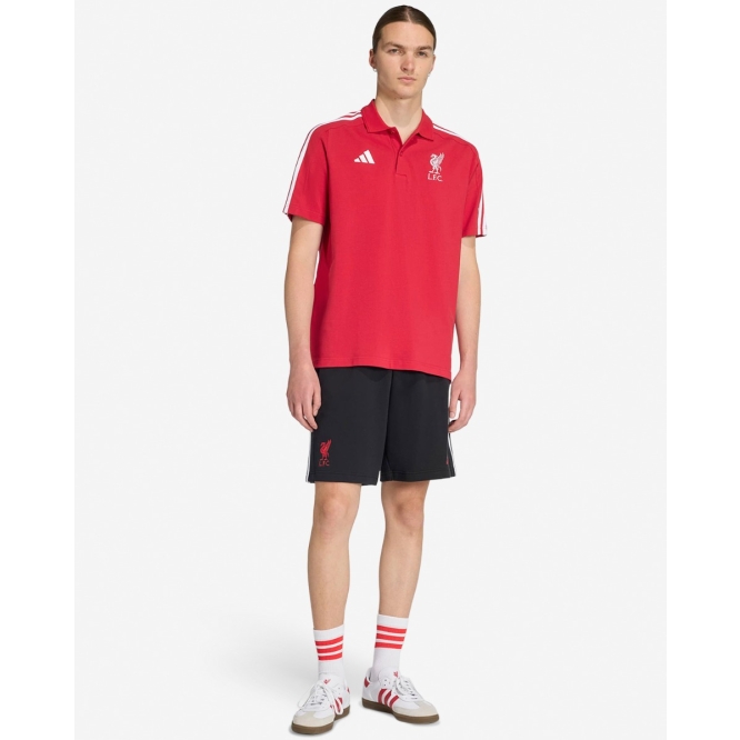 プレミア　リバプールFC ポロシャツ adidas レッド LFC Adidas メンズ 25/26 DNA ポロレッド