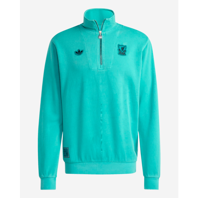 LFC adidas Mens 25/26 Icons Half-Zip Top