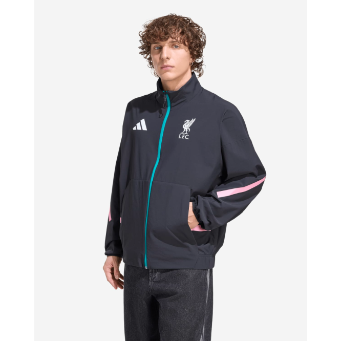LFC Adidas メンズ 25/26 Z.N.E アンセムジャケットブラック