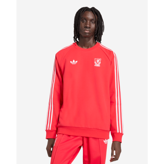 LFC adidas Originals Mens sweatshirt Red