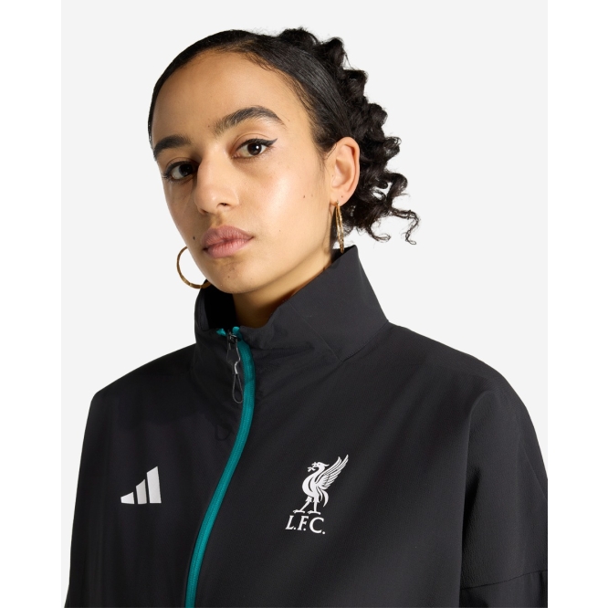LFC adidas Womens 25/26 Z.N.E Anthem Jacket Black