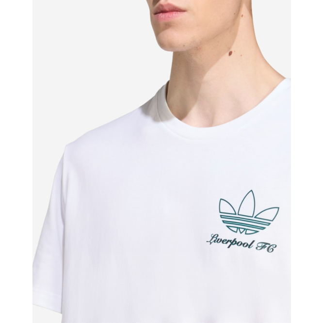 LFC adidas Mens 25/26 Icons Graphic Tee White