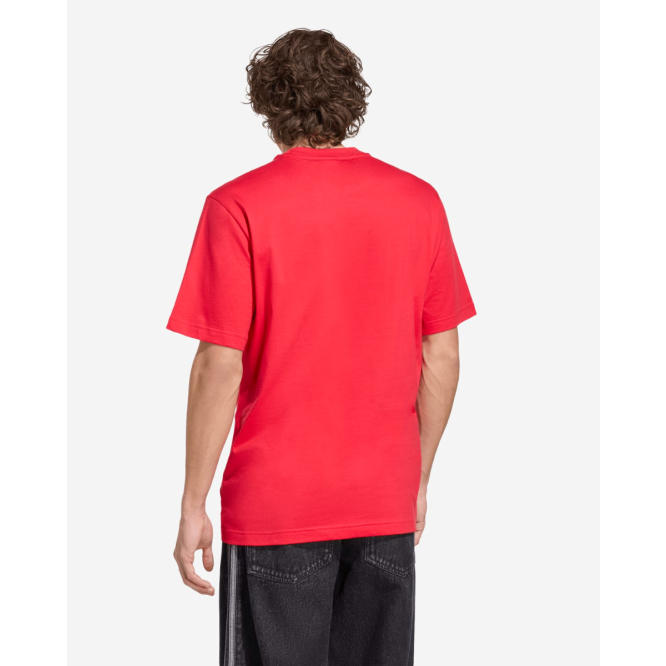 LFC adidas Mens Seasonal Graphic Trefoil Tee Red