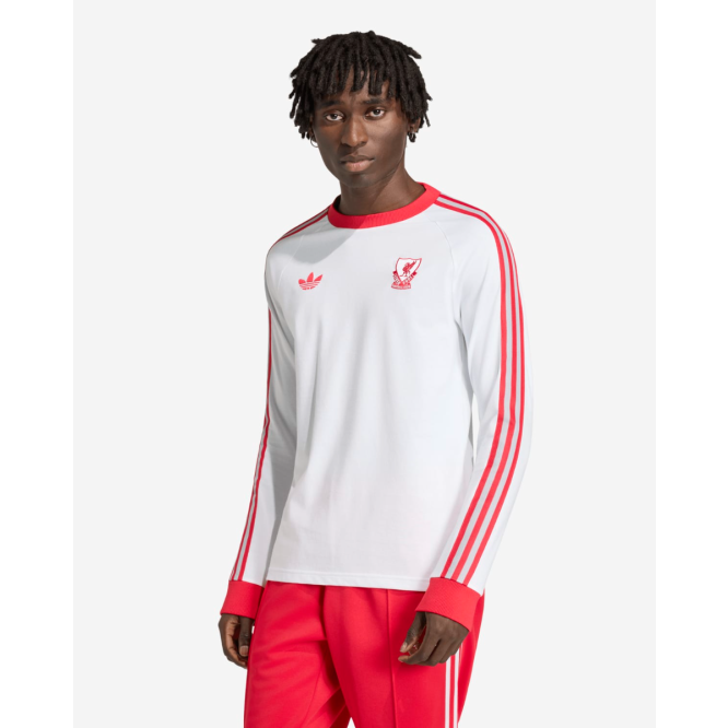 LFC adidas Originals Long Sleeve Tee White