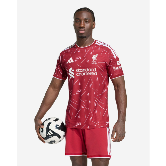 LFC adidas Mens 26/27 Authentic Home Jersey