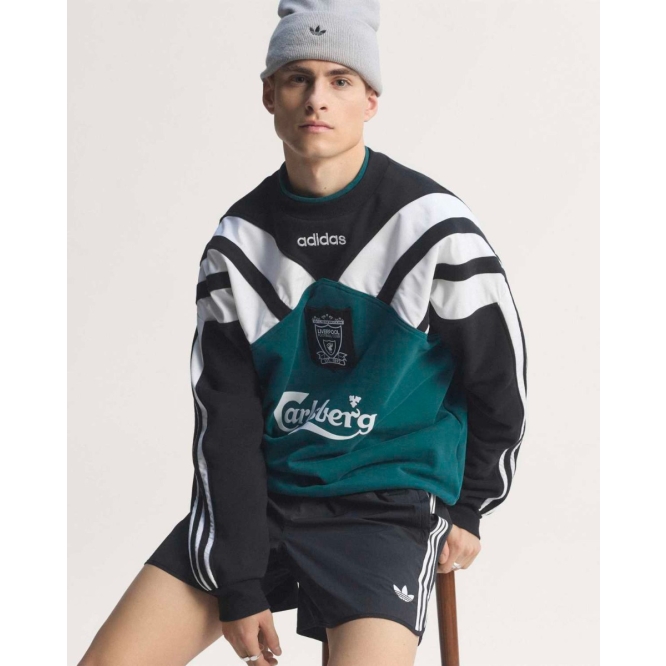 リバプール adidas 長袖ジャージ 95/96 LFC adidas Bringback 95-96 Adults Crew Sweat