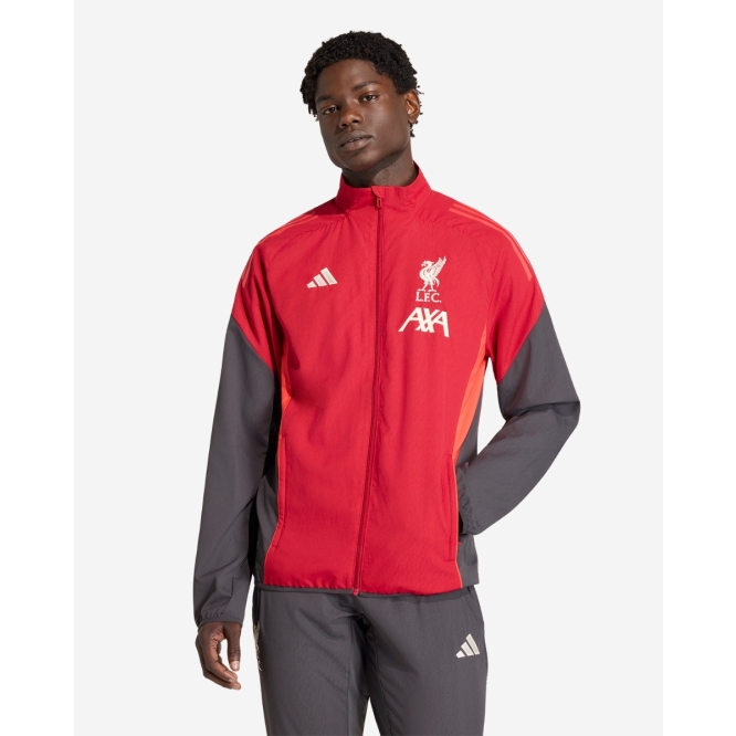 LFC Adidas メンズ 25/26 トレーニングジャケットレッド