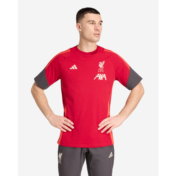 LFC Adidas メンズ 25/26 トレーニング Tシャツレッド