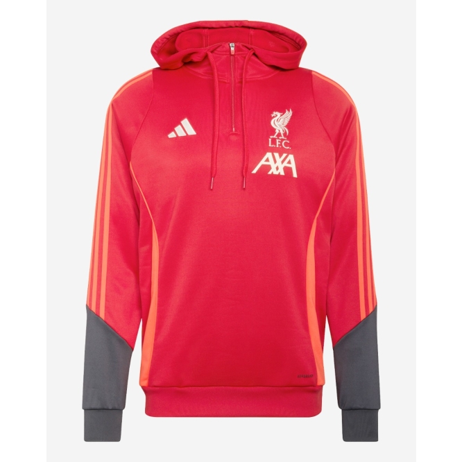 LFC adidas Mens 25/26 Training Hoodie Red
