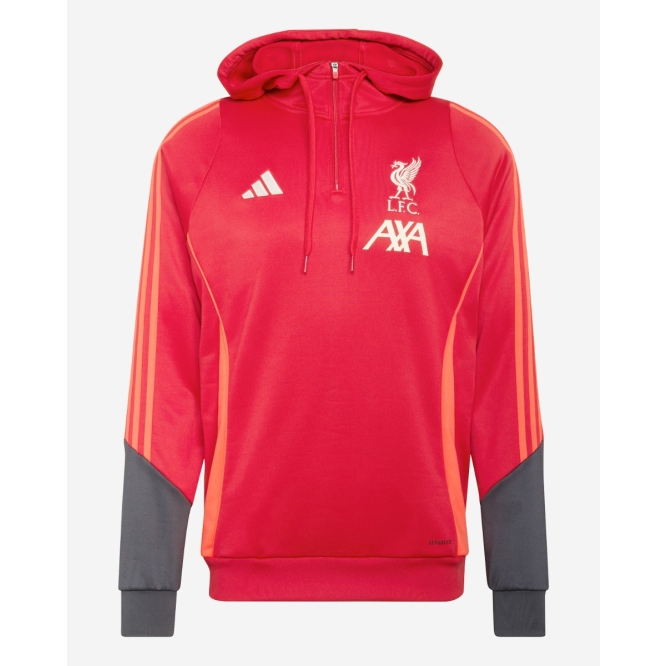 LFC adidas Mens 25/26 Training Hoodie Red