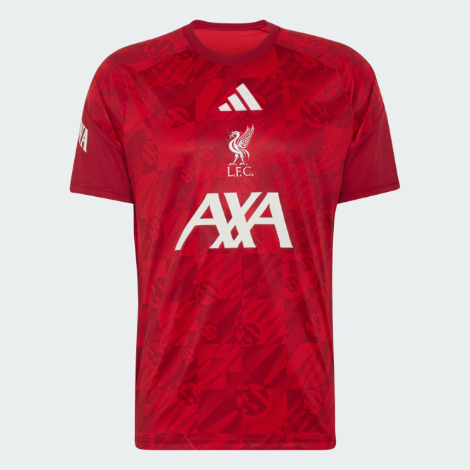 LFC adidas Mens 26/27 Pre-Match Jersey