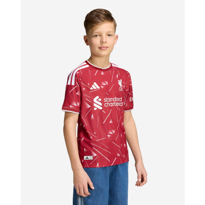 LFC Adidas ユース 26/27 オーセンティックホームジャージ