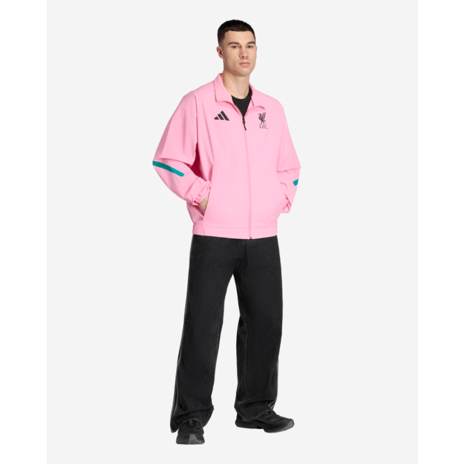 LFC adidas Mens 25/26 Z.N.E Anthem Jacket Pink